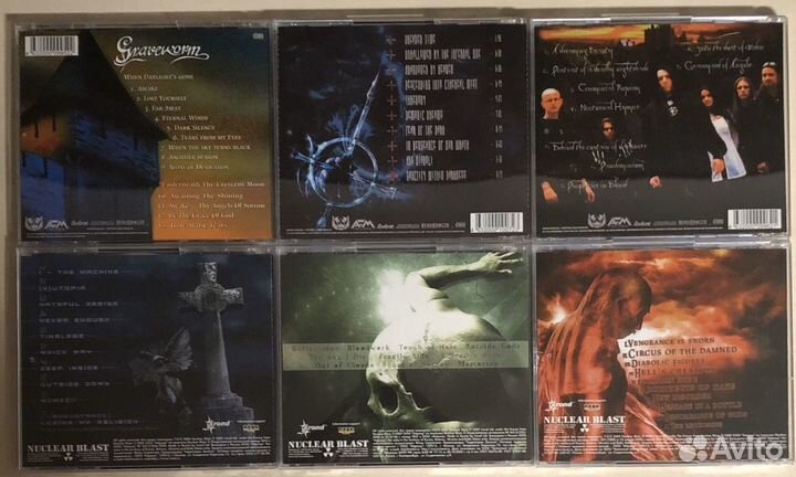 Диски с тяжелой музыкой из своей коллекции