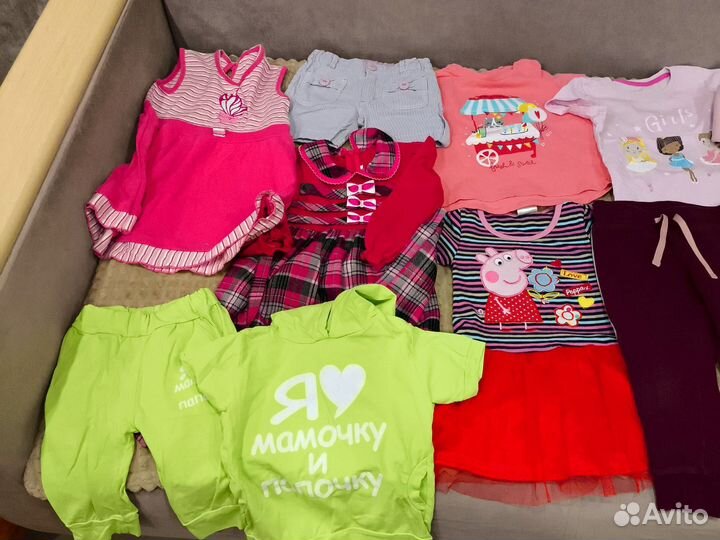 Пакет вещей для девочки 92 98