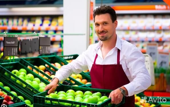 Кассир в сеть продуктовых магазинов