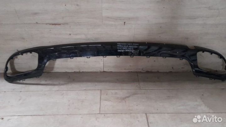 Накладка бампера задняя Mercedes Gle Amg V167 С