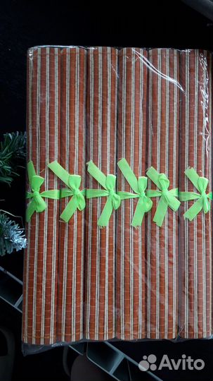 Бамбуковые салфетки для сервировки стола