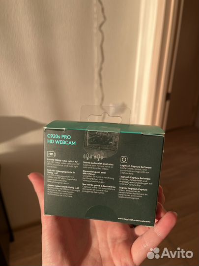 Веб камера Logitech c920s