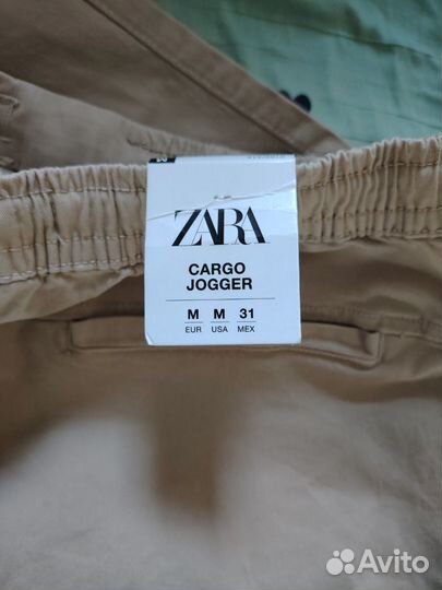 Брюки мужские карго джогеры Zara