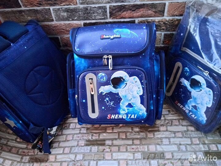 Школьный рюкзак светящийся портфель ранец в школу