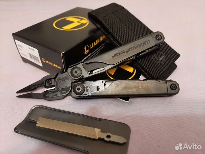 Мультитул leatherman surge black