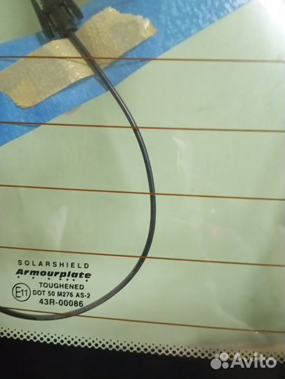 Стекло на заднюю крышку багажника BMW