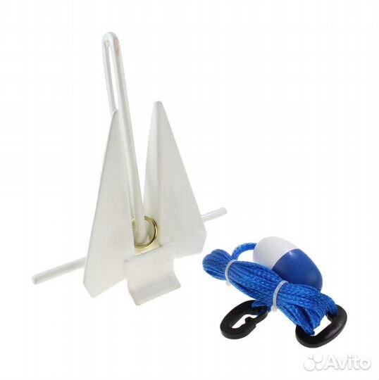 Якорь Дэнфорта 3 кг в пластиковой оболочке с верев