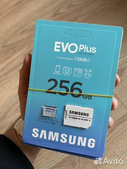 256Gb Micro SD Samsung EVO Plus