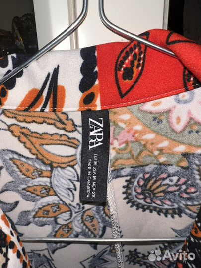 Блуза удлиненная zara