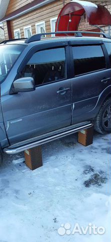Пороги на Ниву chevrolet (из нержавейки)