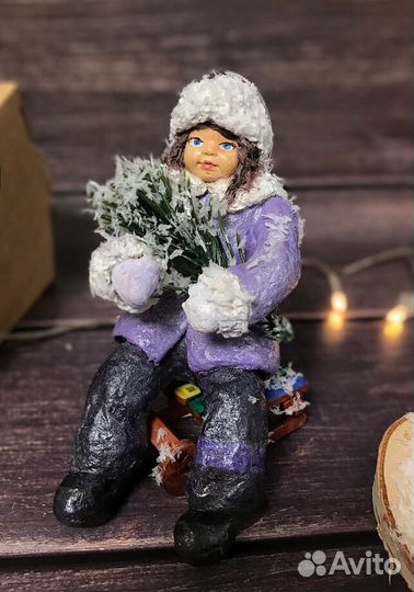 Ватная игрушка 