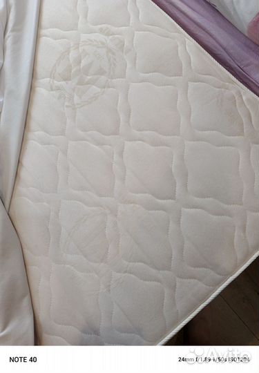 Кровать и матрас Милани