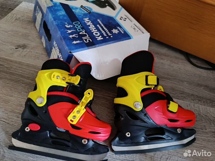 Коньки раздвижные 31- 34