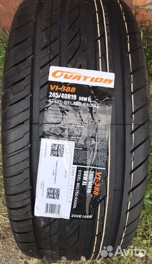 Ovation VI-388 245/40 R19 и 275/35 R19 100W