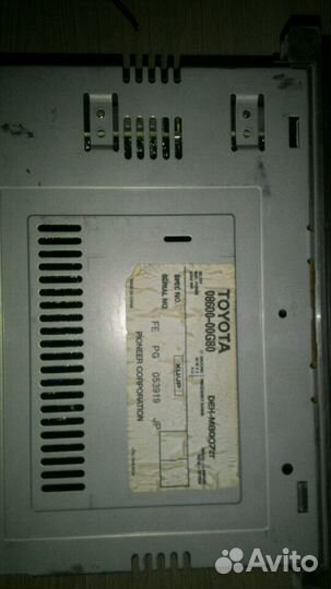 Магнитола Pioneer DEH-M8007 ZT