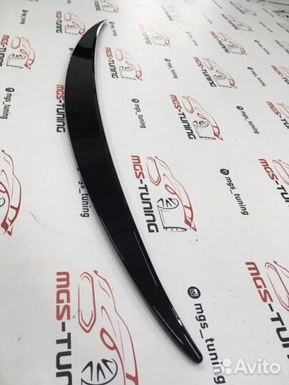 Спойлер черный Mercedes E-Class w213 (Тайвань)