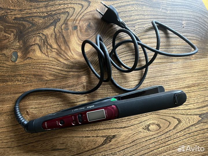 Выпрямитель утяжок для волос Braun с ионизацией