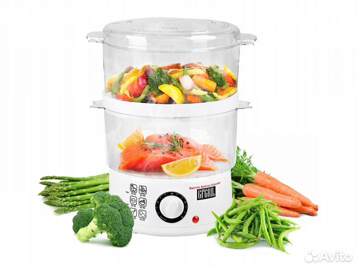 Пароварка gfgril GFS-2M