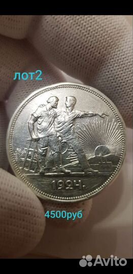 1 рубль 1924 года