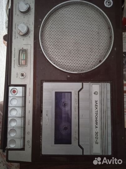 Кассетный магнитофон электроника 302