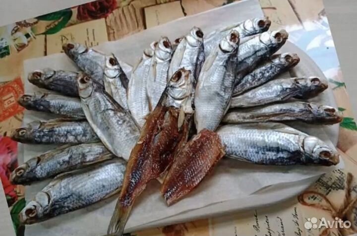 Вобла вяленая астраханская, апрель 2024