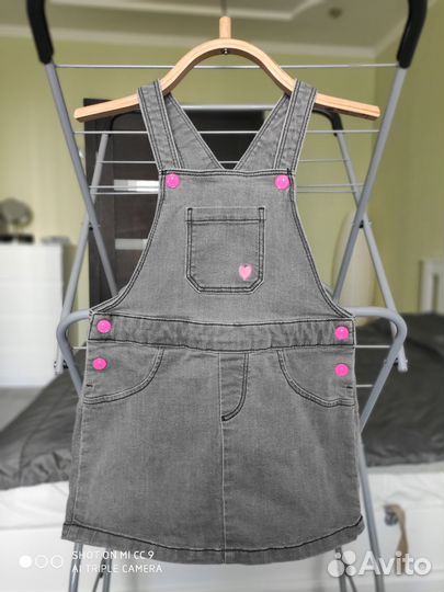 Джинсовый сарафан Benetton