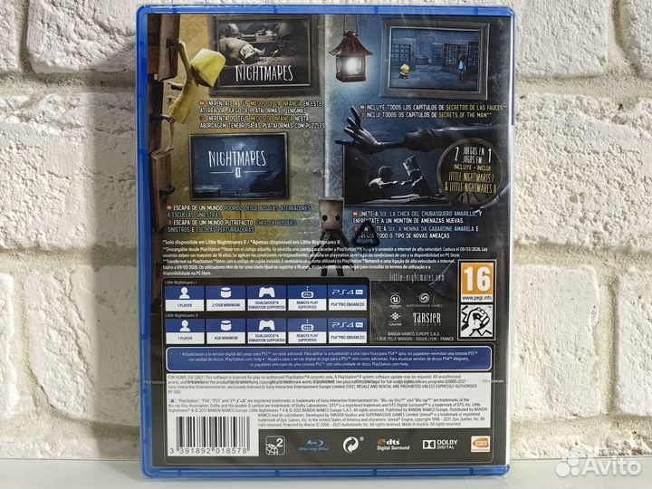 Little Nightmares 1 + 2 PS4 / PS5 новый