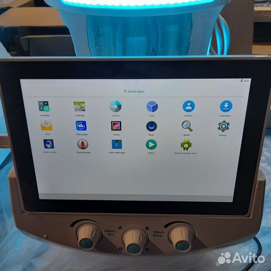 Косметологический аппарат SMART ice blue 7 в 1 нов
