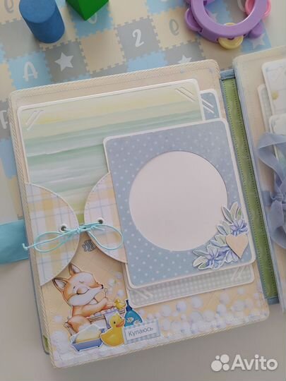 Детский фотоальбом ручной работы