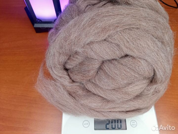 Мериносовая шерсть для валяния