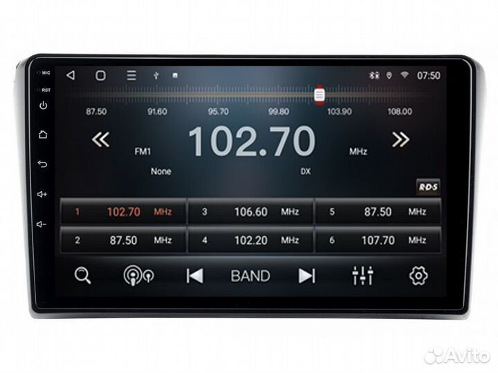 Магнитола Mstar TS109111A для Toyota Avensis t250