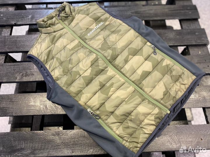 Жилет finntrail Master Vest CamoShadowGreen