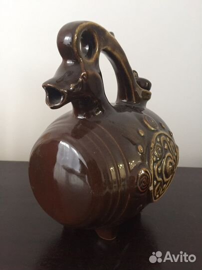 Кувшин боченок керамический СССР