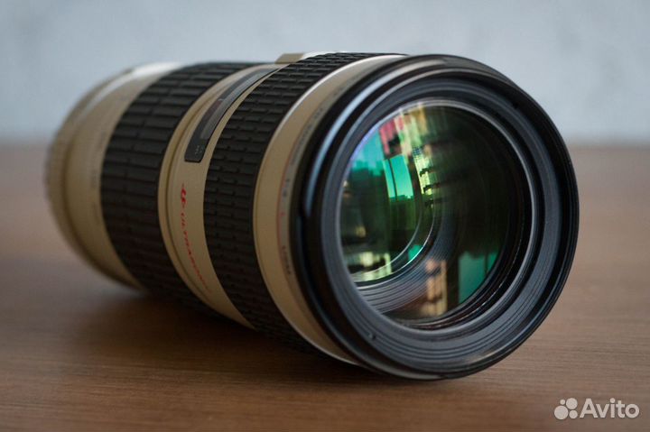 Объектив Canon EF 70-200 L состояние нового