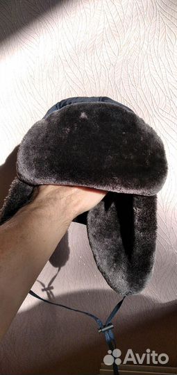 Детская шапочка на флисе с ушками