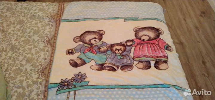 Плед детский новый