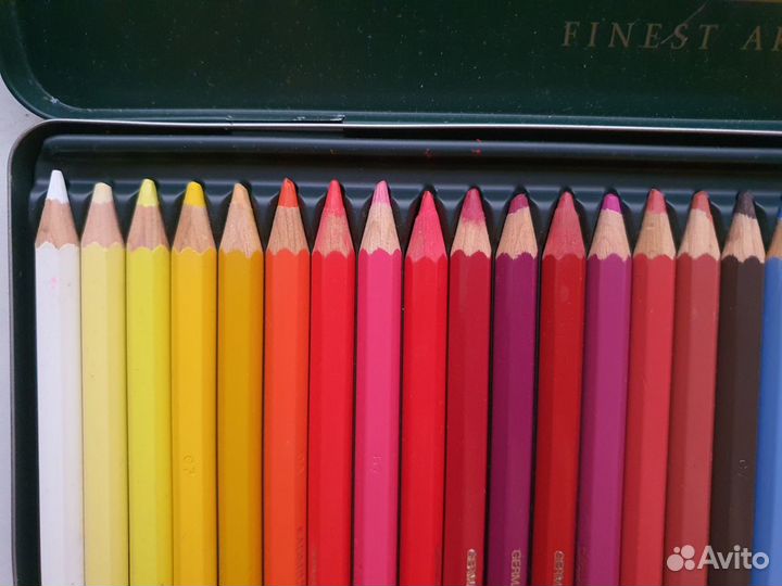 Акварельные карандаши faber castell 36 шт