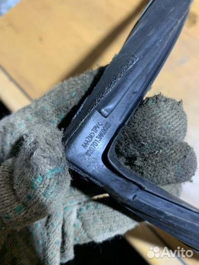 Уплотнитель стекла двери задний левый Dw Hower H3