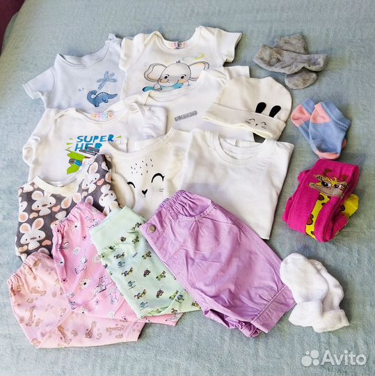 Вещи пакетом для малыша 68 74 с нюансами