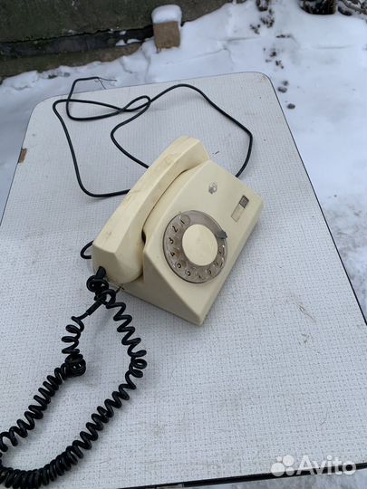 Старый телефон СССР