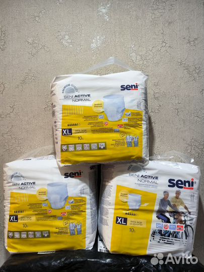 Подгузники трусы для взрослых Seni xl