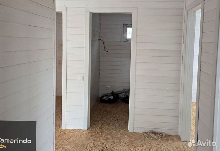 Дачный домик 8х10 каркасный дом