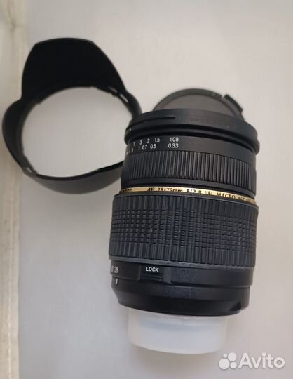 Объектив Tamron 28-75mm F 2,8 для Nikon б/у