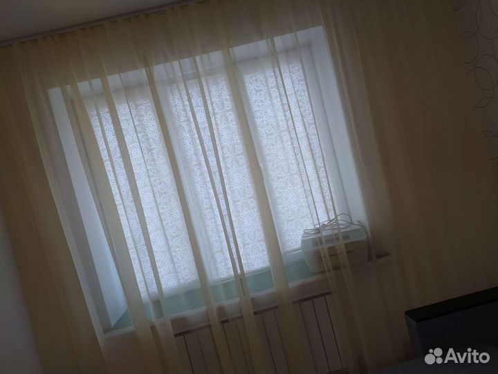 Шторы (светло жёлтые)