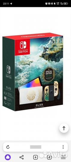 Nintendo Switch oled 64 гб