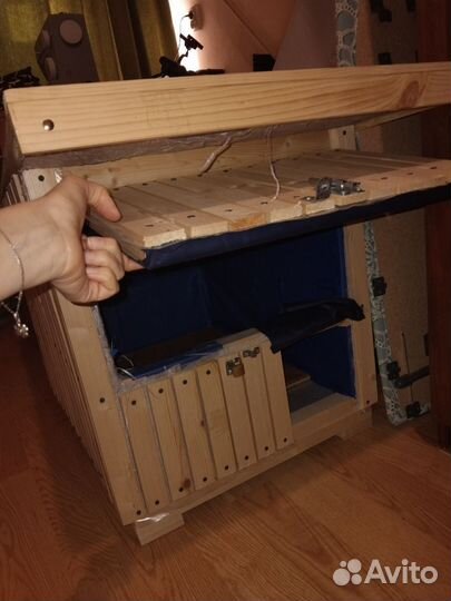 Будка для собаки утепленная