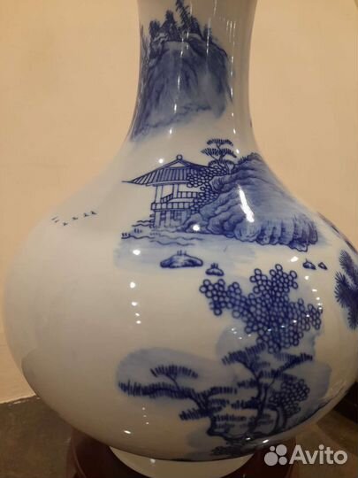 Вазы фарфор Китай 34см