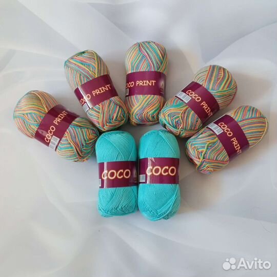 Пряжа vita coco / coco print