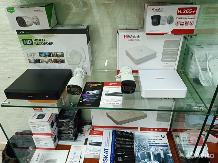 Камеры видеонаблюдения