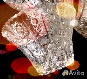 Хрустальная ваза конфетница Samobor